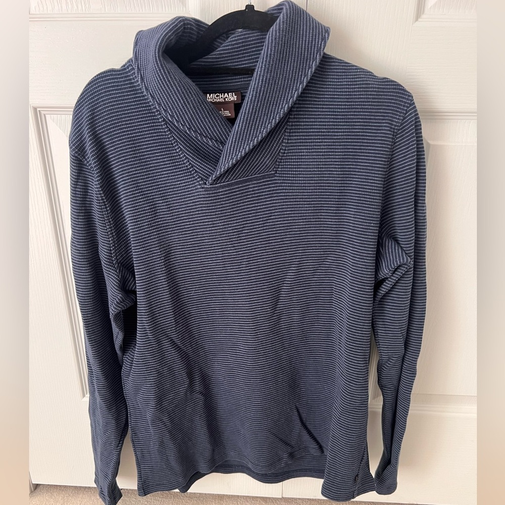 Michael Kors men’s cowl neck sweater